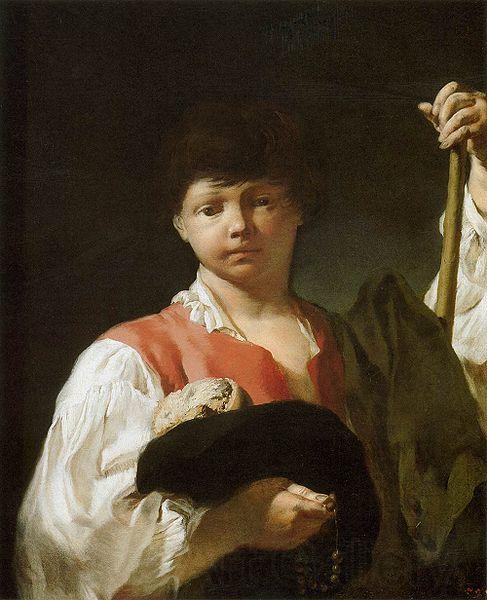 Giovanni Battista Piazzetta Beggar boy France oil painting art